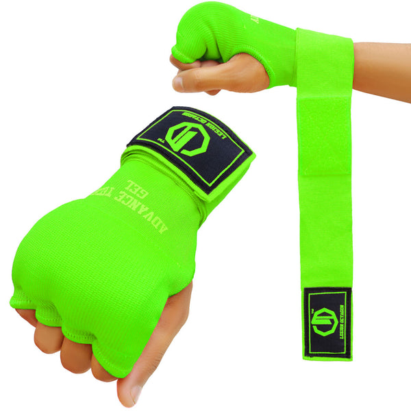 Boxbandagen Legion Octagon bokserskie żelowe Advance Tech Gel parrot grün