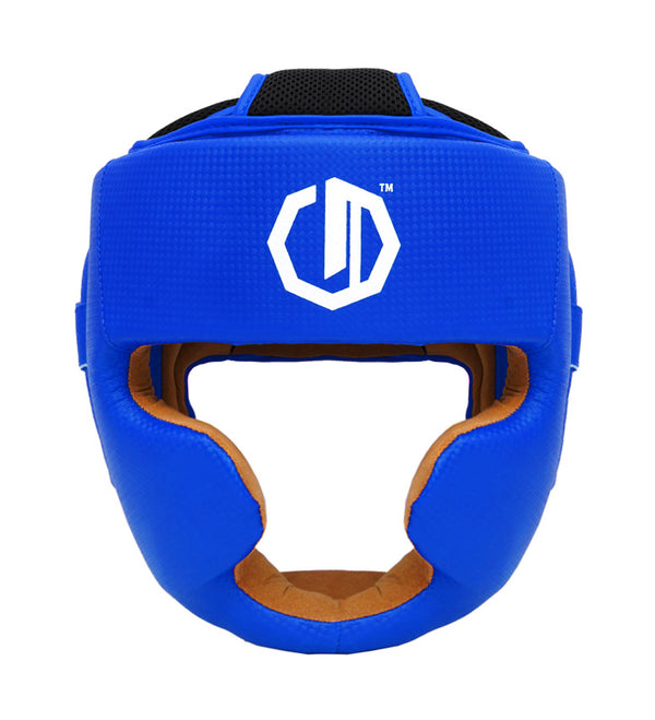 Boxhelm Legion Octagon Kevlar blau