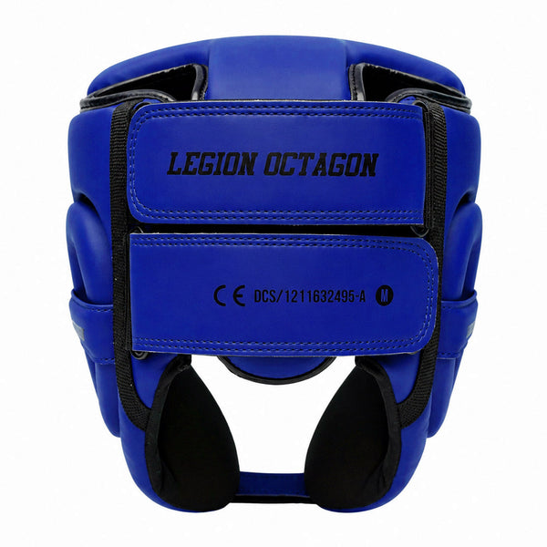 Boxhelm Legion Octagon Enforcer dark blau