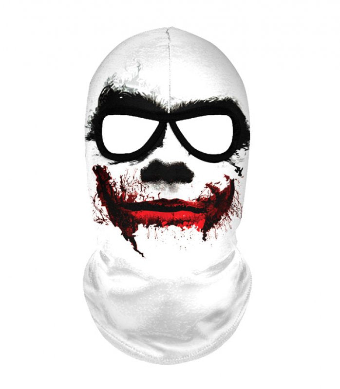 Sturmhaube Octagon Joker weiß