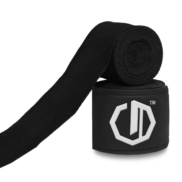 Boxbandagen Legion Octagon Supreme / 5m schwarz / weiß