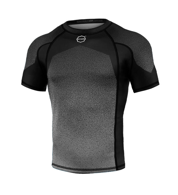 Rashguard Octagon PREMIUM Gentler schwarz / grau