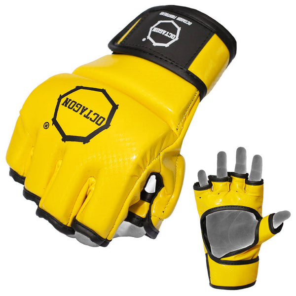 Rękawice MMA Octagon KEVLAR yellow