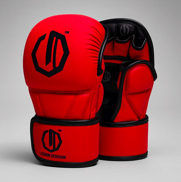 MMA-Handschuhe Legion Octagon sparingowe Enforcer dark rot
