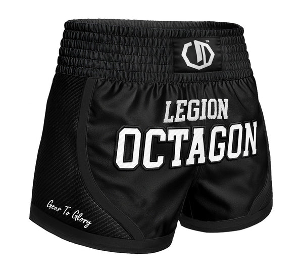 Octagon Produkt Legion Octagon Kickboxing/Muay Thai Kevlar PREMIUM schwarz / weiß