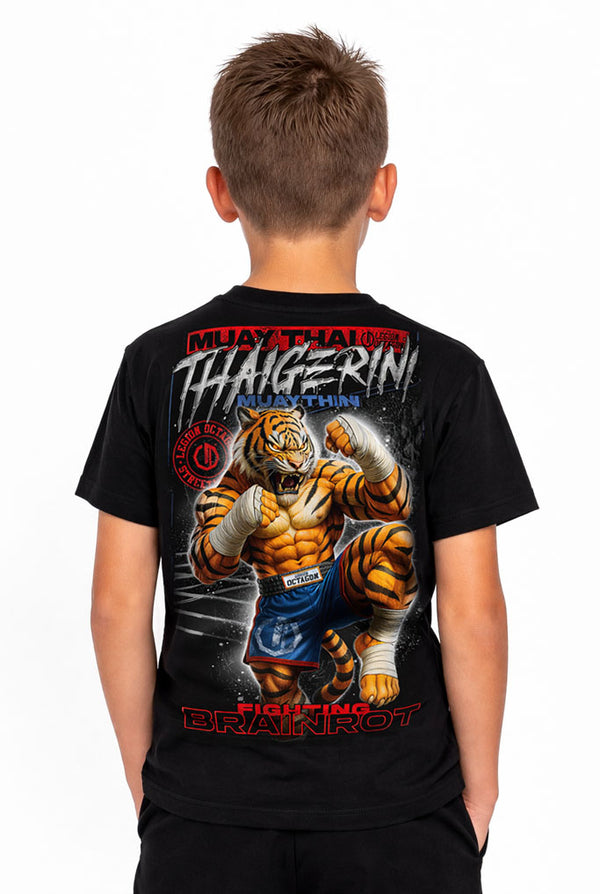 T-Shirt Legion Octagon Kinder Brainrot Thaigerini Muaythini