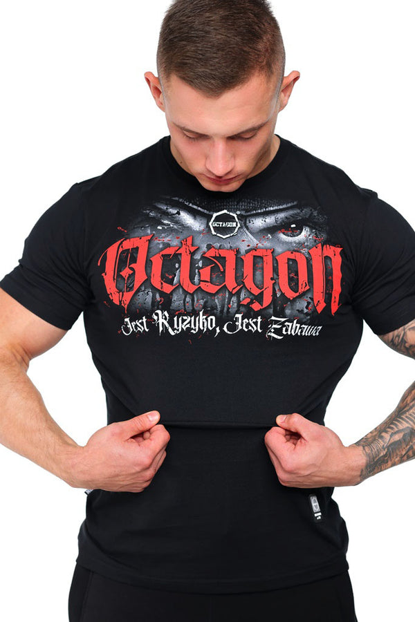 T-Shirt Octagon Jest Ryzyko Jest Zabawa 2 schwarz