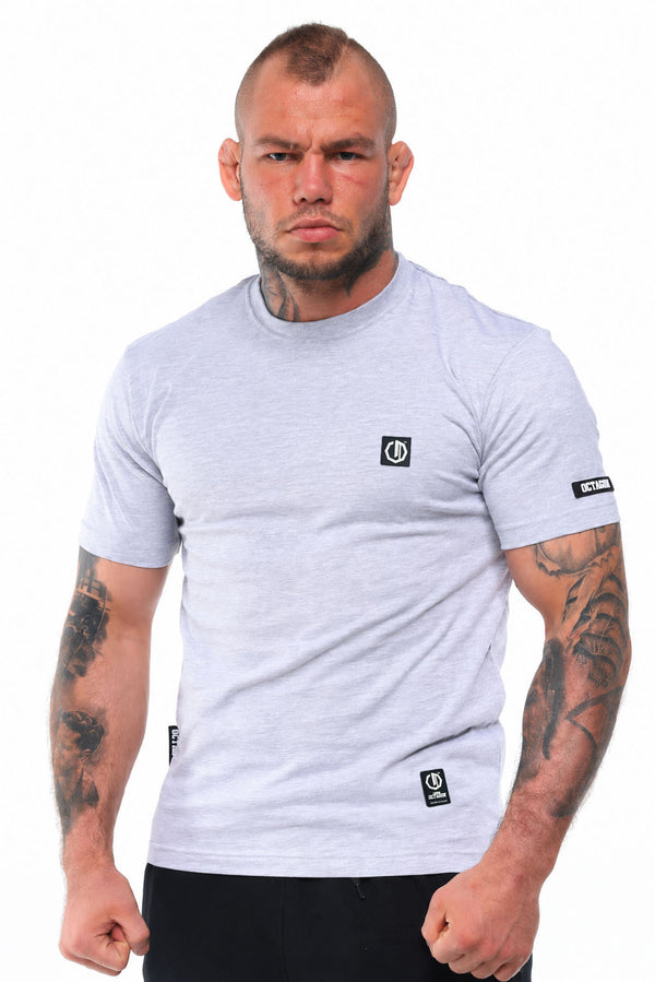 T-Shirt Octagon Small Logo meliert