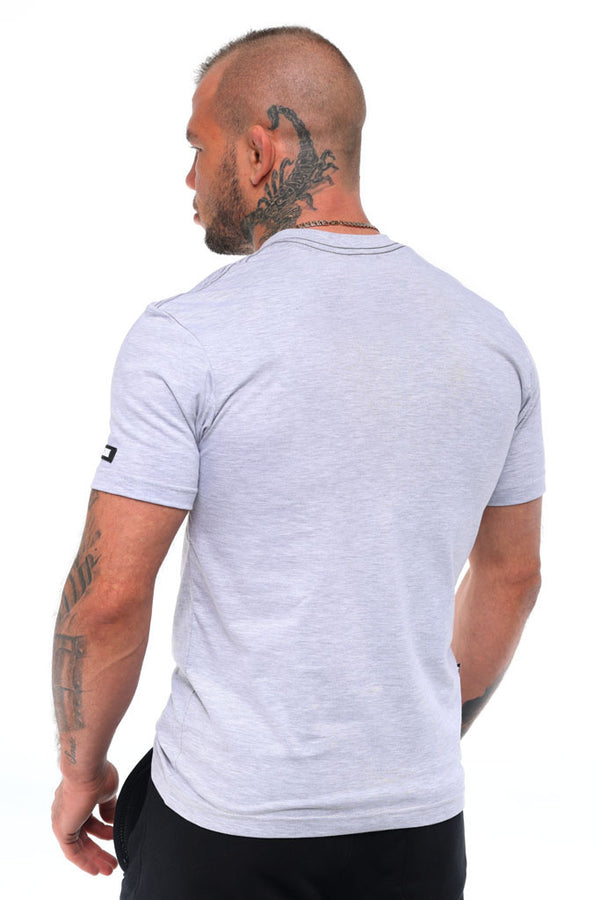T-Shirt Octagon Small Logo meliert