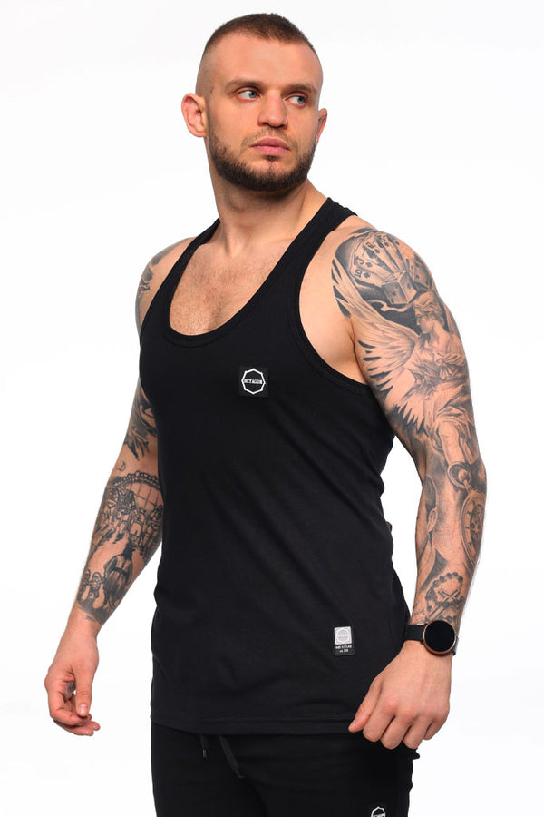 Tanktop Octagon Small Logo schwarz
