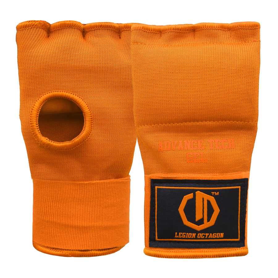 Boxbandagen Legion Octagon bokserskie żelowe Advance Tech Gel orange