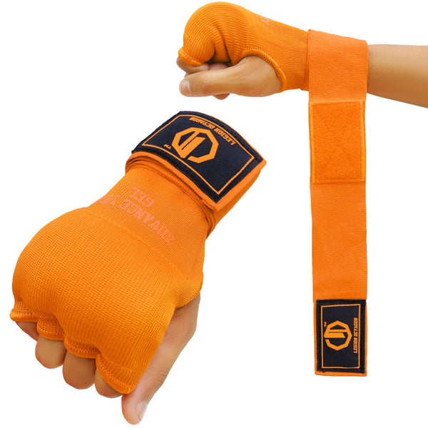 Boxbandagen Legion Octagon bokserskie żelowe Advance Tech Gel orange
