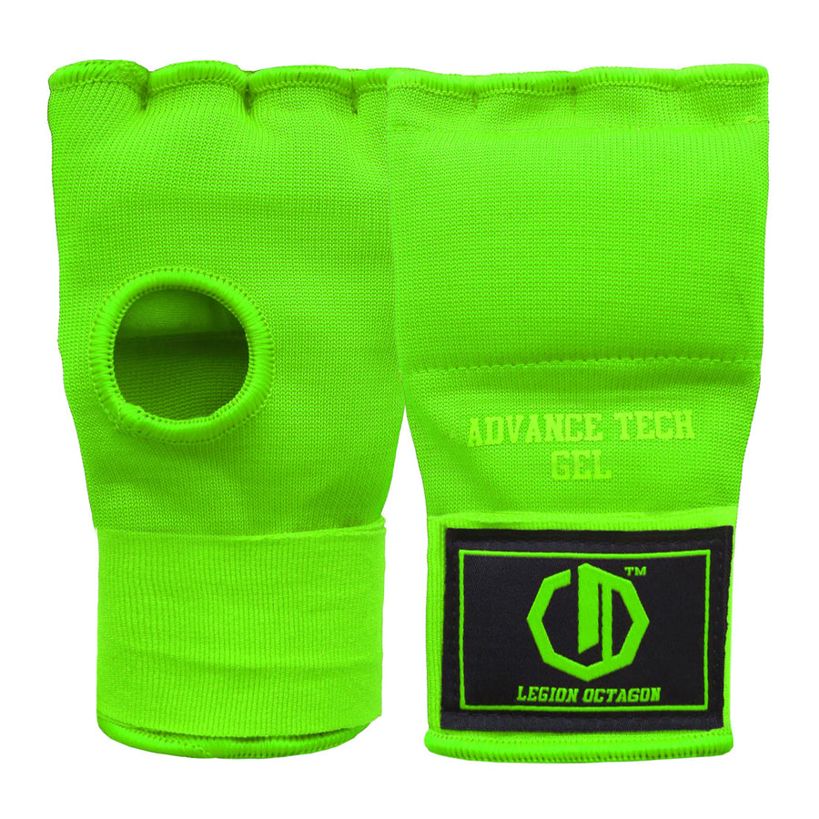 Boxbandagen Legion Octagon bokserskie żelowe Advance Tech Gel parrot grün