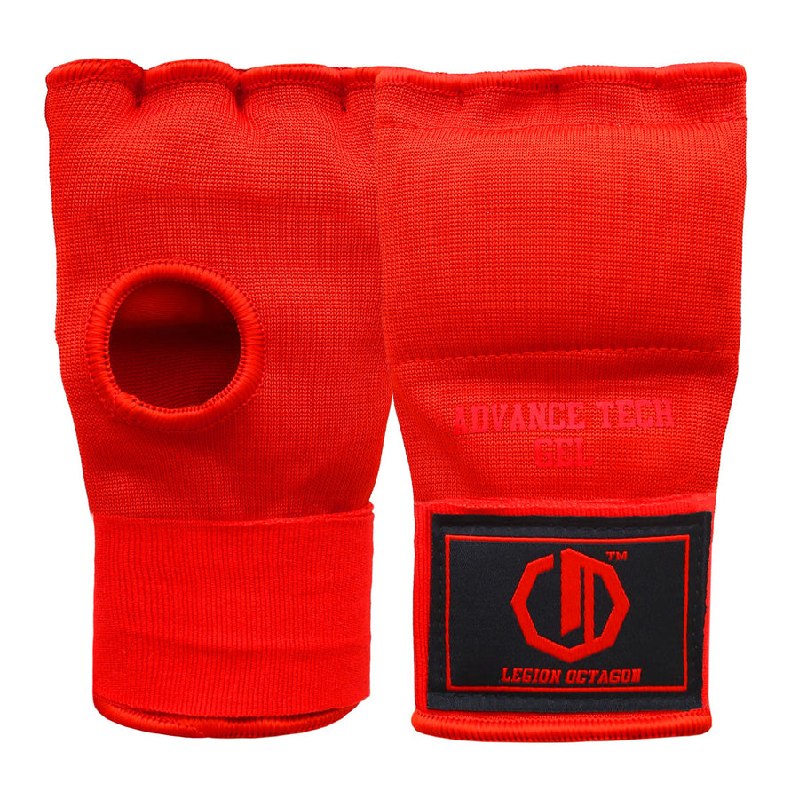 Boxbandagen Legion Octagon bokserskie żelowe Advance Tech Gel rot