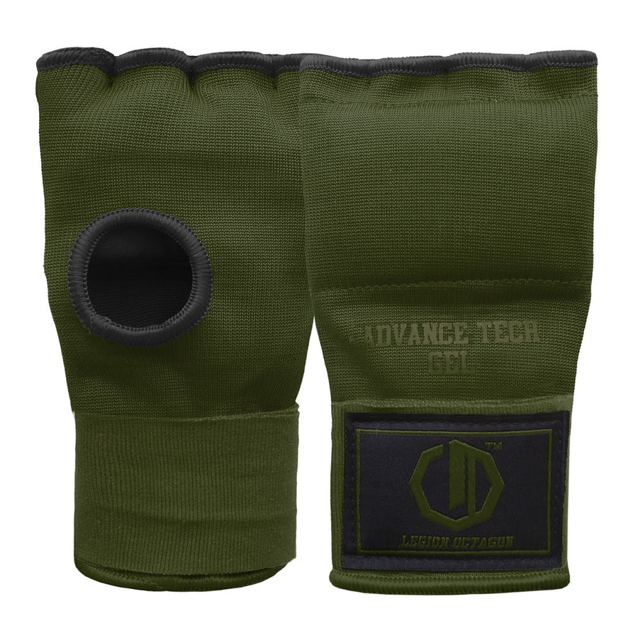 Boxbandagen Legion Octagon bokserskie żelowe Advance Tech Gel army grün