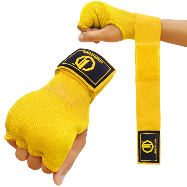 Boxbandagen Legion Octagon bokserskie żelowe Advance Tech Gel yellow