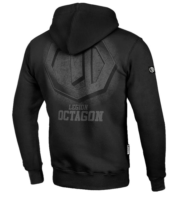 Legion Octagon Hoodie Conquest black/grey