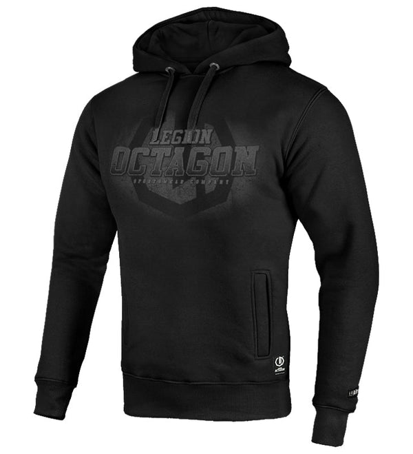 Legion Octagon Hoodie Conquest black/grey