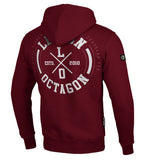 T-shirt Crop Top Dames Octagon black