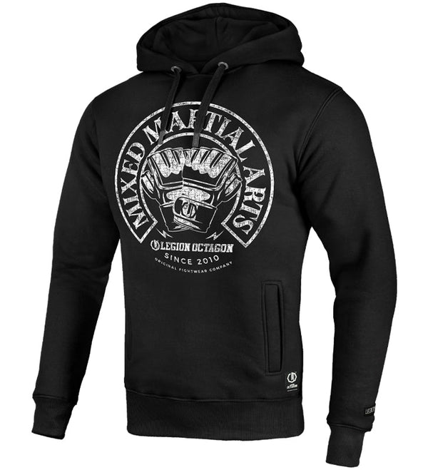 Hoodie Dames Legion Octagon MMA black
