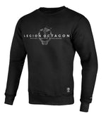 Crewneck Legion Octagon Skull black