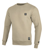 Hoodie Legion Octagon Small Logo bez kaptura beige