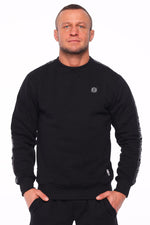 Bluza Octagon Stripe black bez kaptura