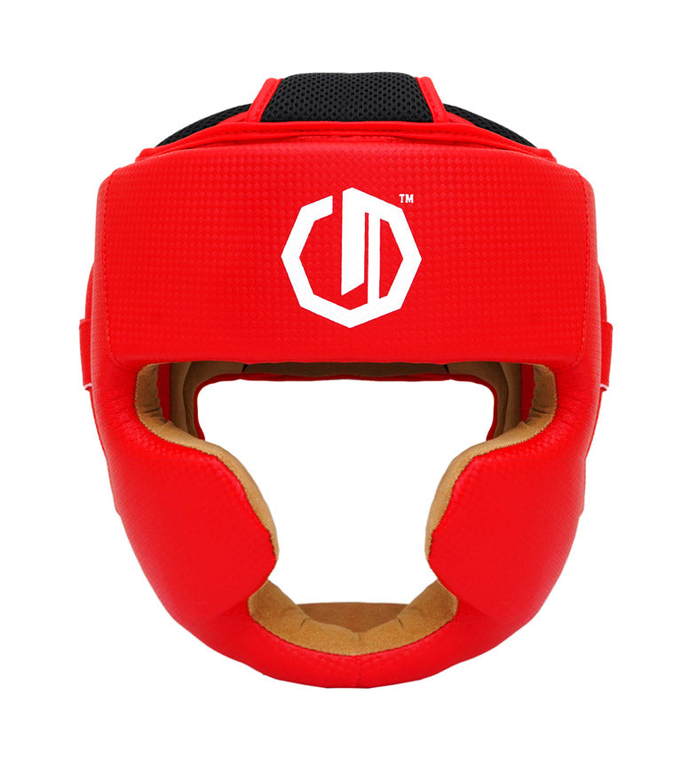 Boxhelm Legion Octagon Kevlar rot