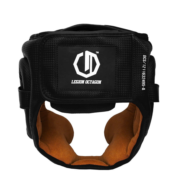 Boxhelm Legion Octagon Kevlar schwarz