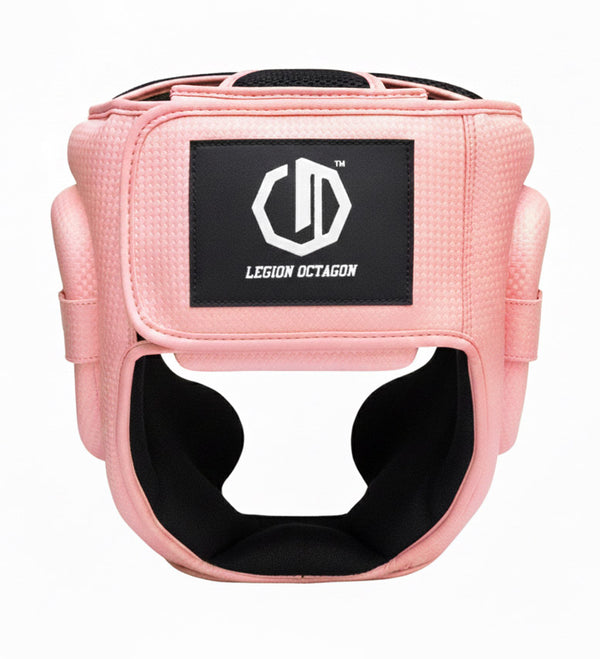 Boxhelm Legion Octagon Kevlar powder pink