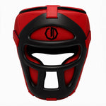 Boxhelm Legion Octagon Guardox dark 2-in-1 rot
