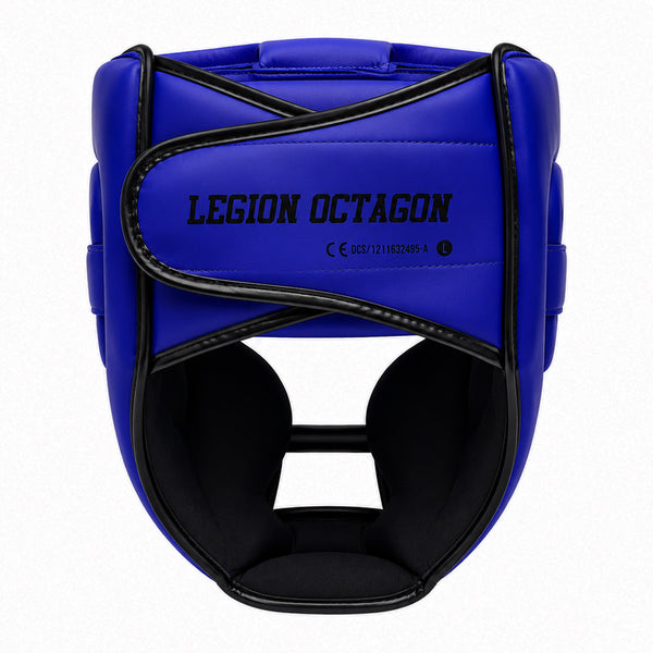Boxhelm Legion Octagon Guardox dark 2-in-1 blau