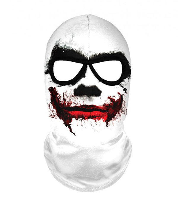 Sturmhaube Octagon Joker weiß