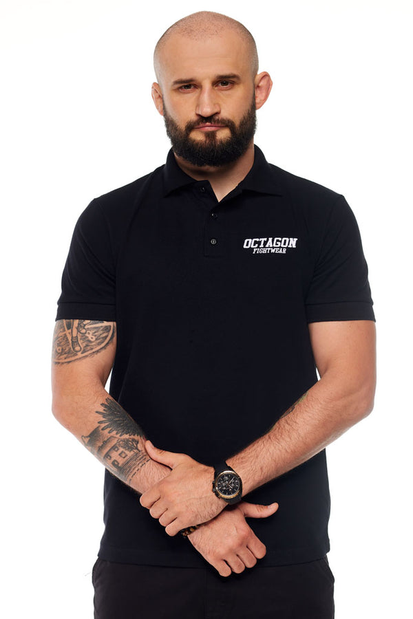 Poloshirt Octagon Polo Straight HFT weiß