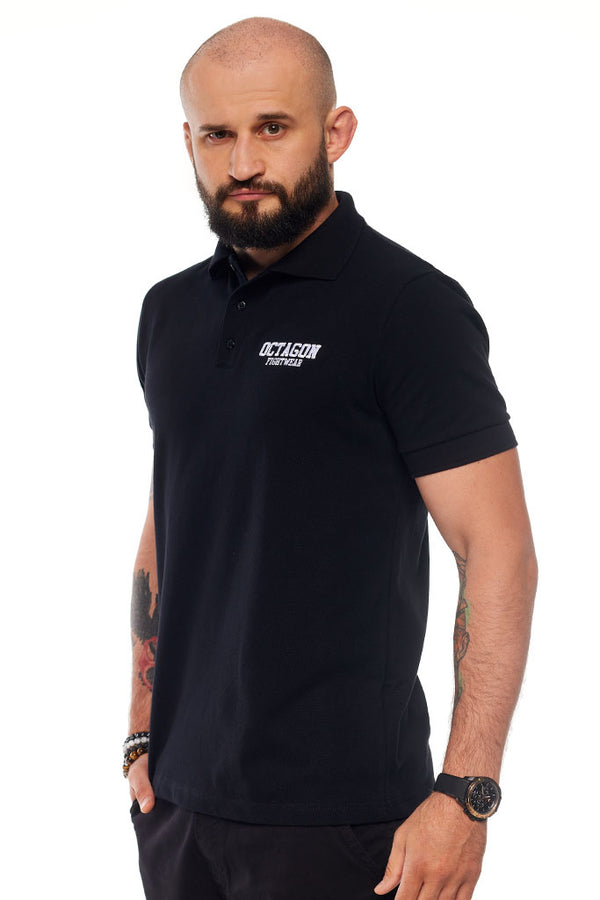 Poloshirt Octagon Polo Straight HFT weiß