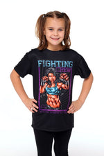 Kinder Sport T-Shirt Octagon Boxing Family