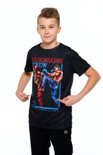 Kinder Sport T-Shirt Octagon Boxing Family