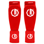 Ochraniacze Legion Octagon piszczel/stopa Basic red