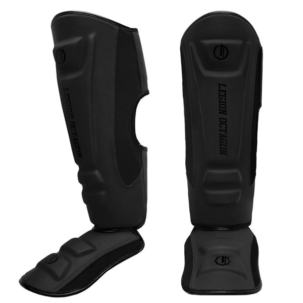 Ochraniacze Legion Octagon Piszczel/Stopa Enforcer dark black