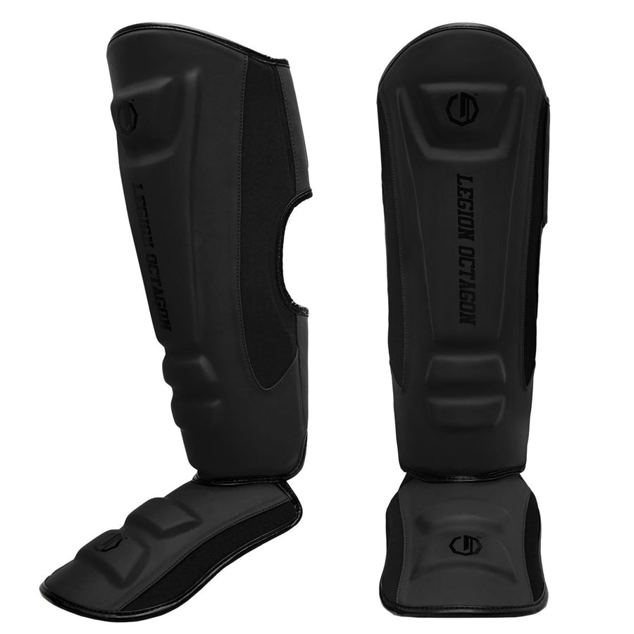 Ochraniacze Legion Octagon Piszczel/Stopa Enforcer dark black