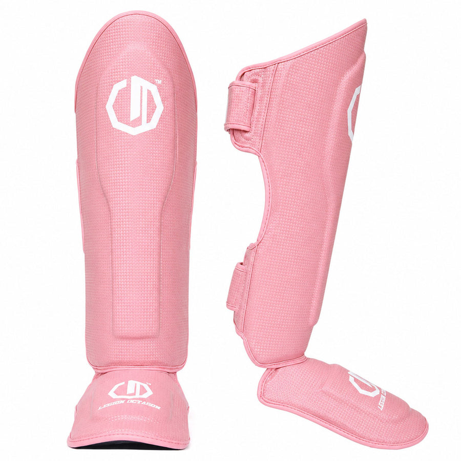 Schienbein-/Fußschützer Legion Octagon Kevlar powder pink