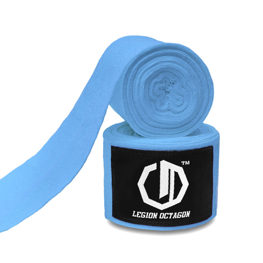 Boxbandagen Legion Octagon Standard light 5m blau