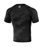 Rashguard Legion Octagon PREMIUM Black line camo