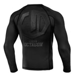 Rashguard Legion Octagon PREMIUM Conquest/długi rękaw schwarz/grau