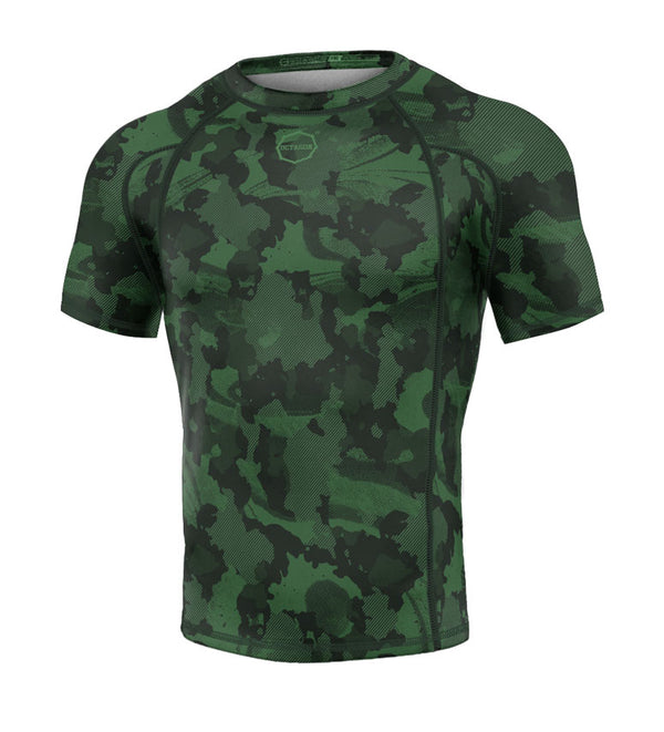 Rashguard Octagon PREMIUM camo/forest