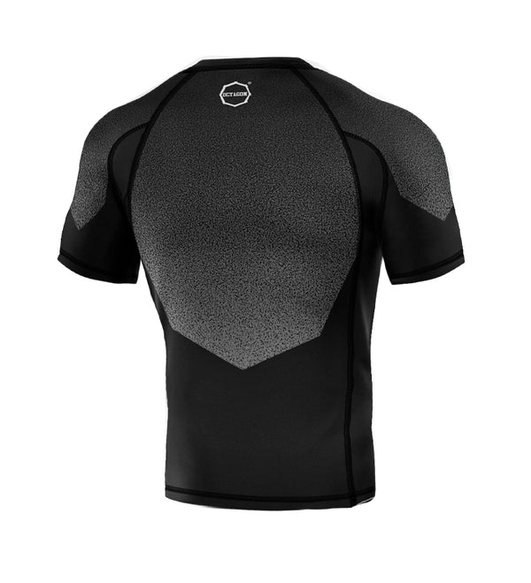 Rashguard Octagon PREMIUM Gentler schwarz / grau