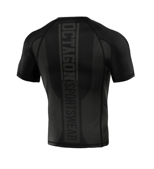 Rashguard Octagon Compression black
