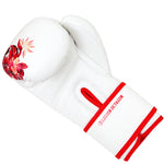 Boxhandschuhe Legion Octagon Damen Flower weiß/rot