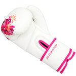 Boxhandschuhe Legion Octagon Damen Flower weiß/pink