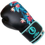 Boxhandschuhe Legion Octagon Damen Flower/sea schwarz/grün